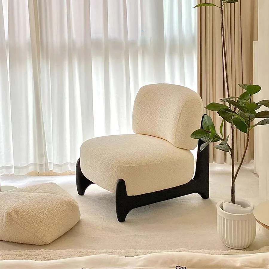 White Modern Living Room Chairs Bedrooms Lazy Europe Living Room Chairs Fabric Confort Nordic House Stuff Arredamento Room Decor