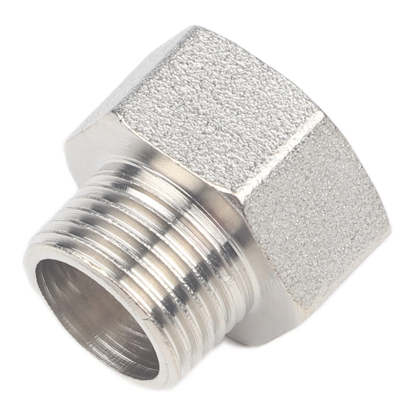 Copper Adapter with G 3/8 Male and G 1/2 Female Thread Standards for Use in Residential Water Supply Applications