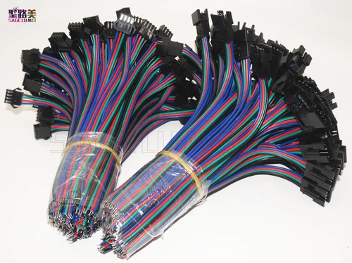 Conector led de 2 pines, 3 pines, 4 pines, 5 pines, 6 pines, macho/hembra, JST SM 2, 3, 4, 5, conector de clavija de 6 pines, cable para tira de luces led, controlador de lámpara