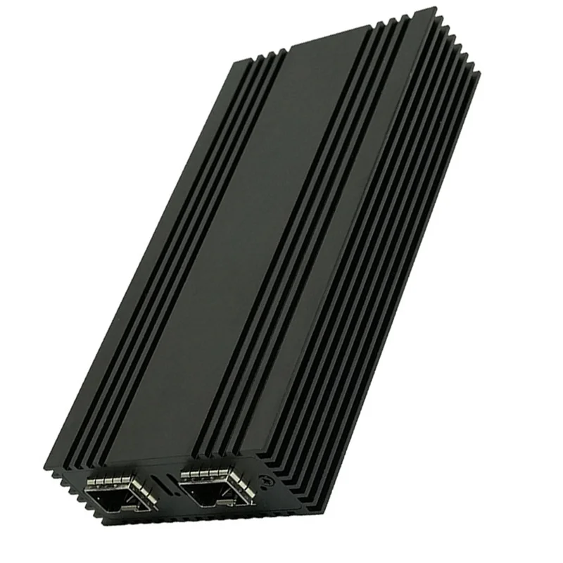 Ingenious-Dual Port USB4.0 10G SFP + بطاقة الشبكة I82588ES لـ Thunderbolt 5/4/3 2 Port 10GBASE-T محول الألياف البصرية