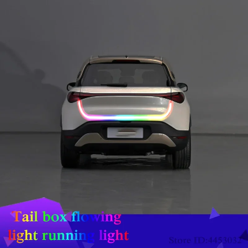 For Smart fortwo 451 Forfour 453 450 454 EQ Car Taillight Rear Bumper Tail Light Rear trunk light Led strip decoration 1.2m 12v