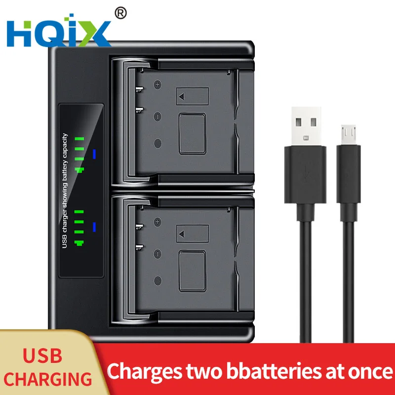 HQIX for Camera BL-5B Dual Charger Battery