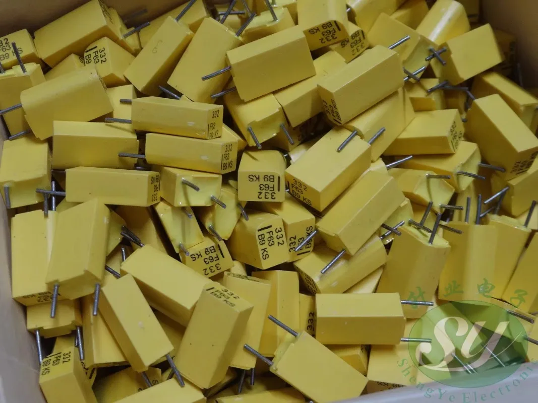 5PCS 0.00033uf/63v 330pf n33 331 New 1% precision diagonal film capacitor