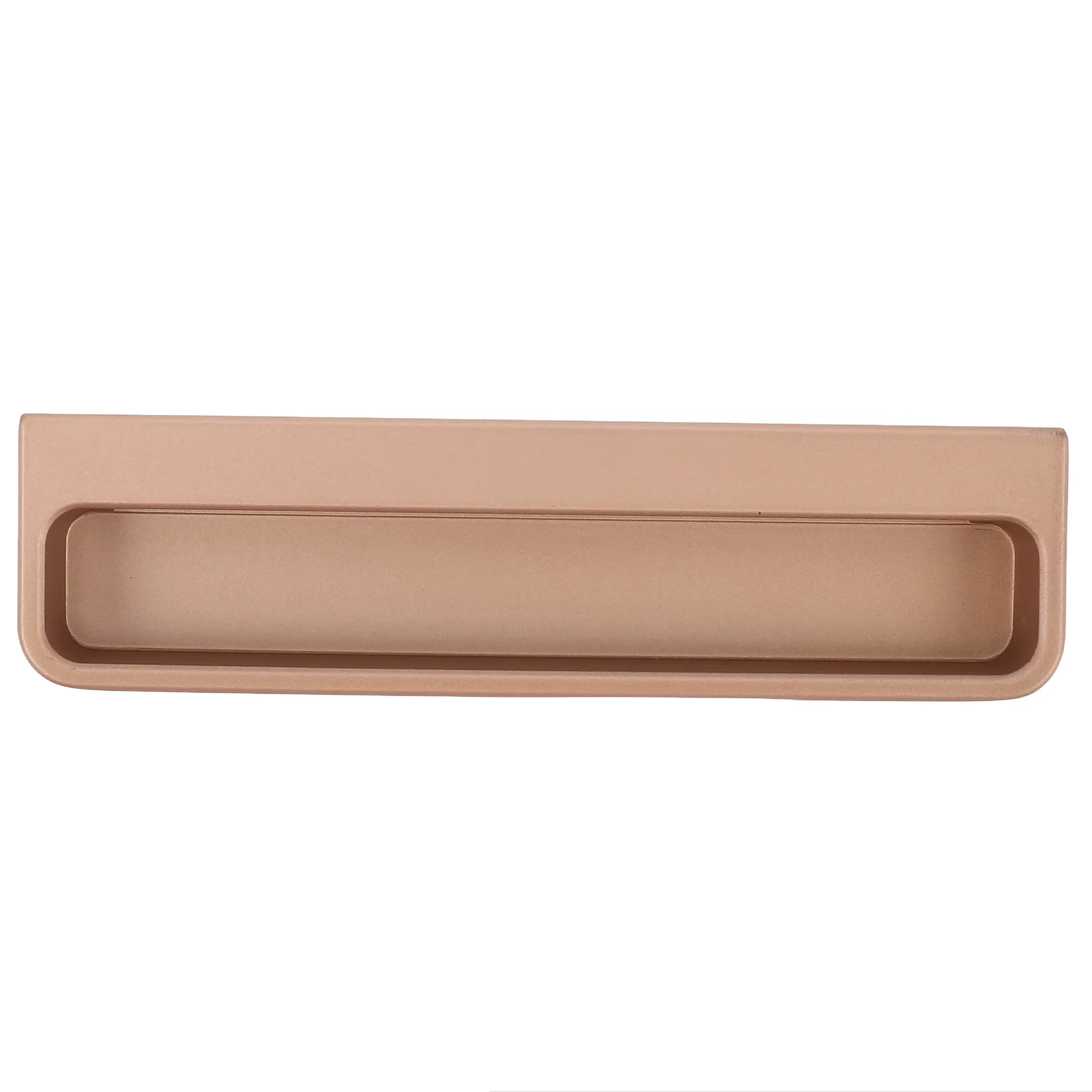 

1pcs Zinc Alloy Hidden Recessed Cabinet Handles Modern Minimalist Design Durable Embedded Flush Pulls For Sliding Closet Doors
