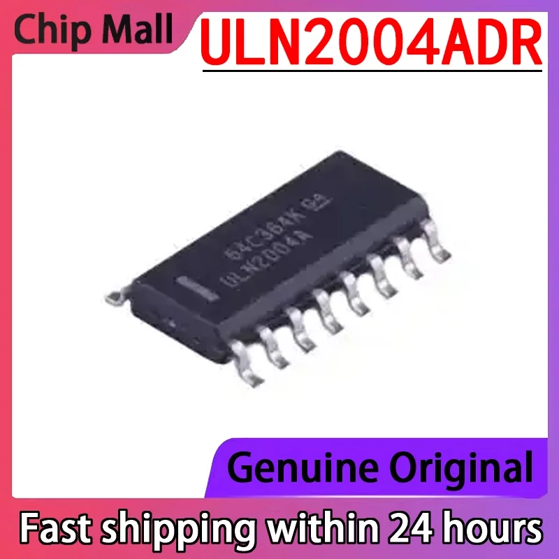 

10 шт. новый оригинальный ULN2004ADR посылка SOIC-16 транзисторная матрица Дарлингтона