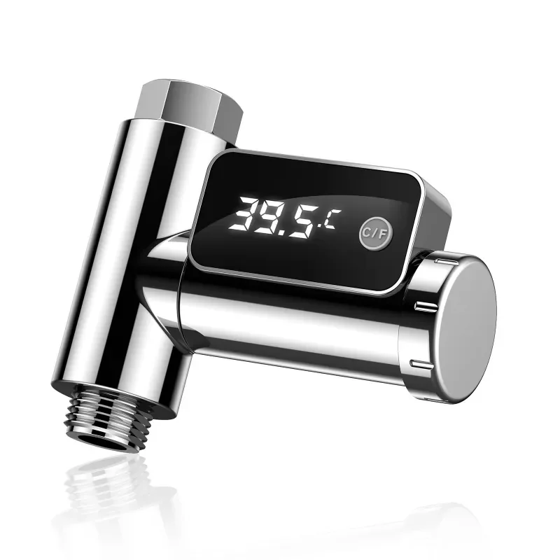 Shower Thermometer LED Electronic Display Faucet Baby Bath Thermometer Safe Heath Home Bathroom Tools Shower Temperature Display