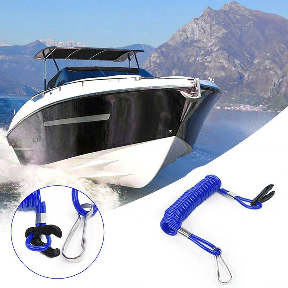 

2024 Hot Sale Jet Ski Outboard Stop Kill Key Floating Safety Lanyard Rope Blue For Honda Brand New And High Quality