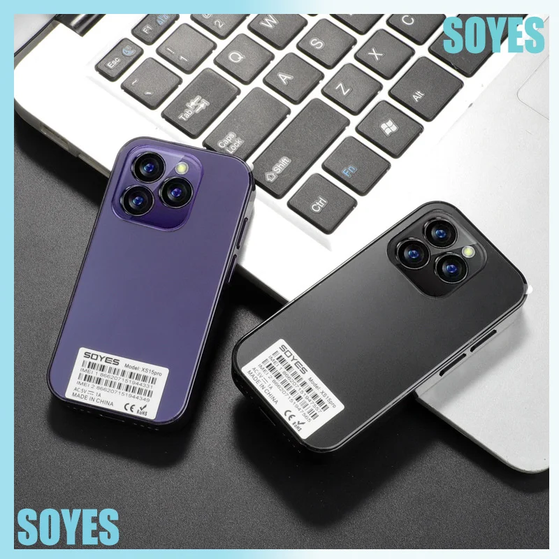 SOYES XS15 Pro 3.0 Inch 4G Portable Mini Smartphone Android 9 Dual Sim Face ID Dual Camera WIFI Bluetooth FM Hotspot GPS