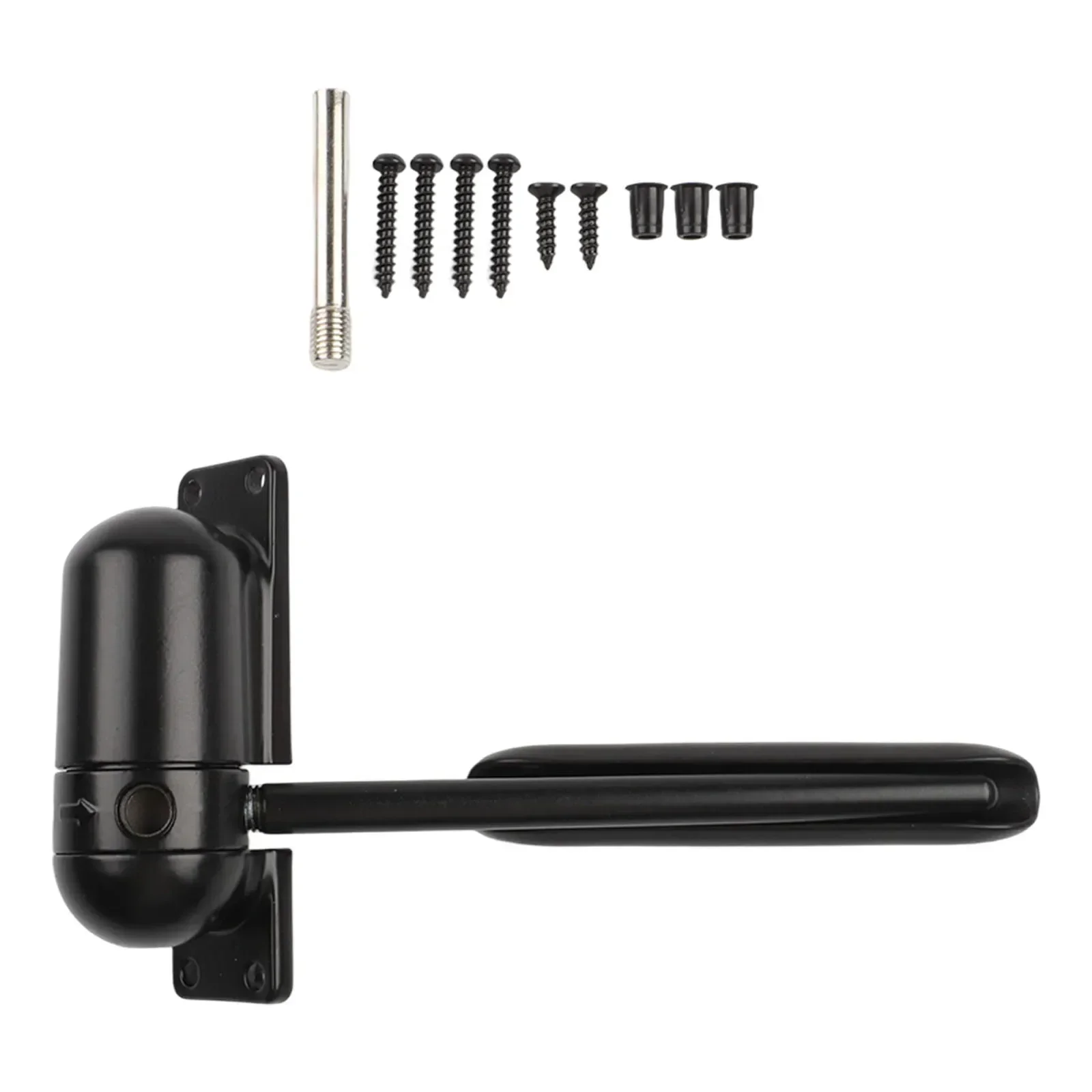 Fire Rated Adjustable Door Closer Heavy Duty Spring Loaded Mechanism for Mounted Installation on Various Doors
