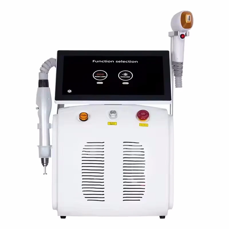 Diodenlaser Haaren tfernung profession elle Maschine 755 808 1064nm tragbare Piko sekunden Laser Tattoo Entferner