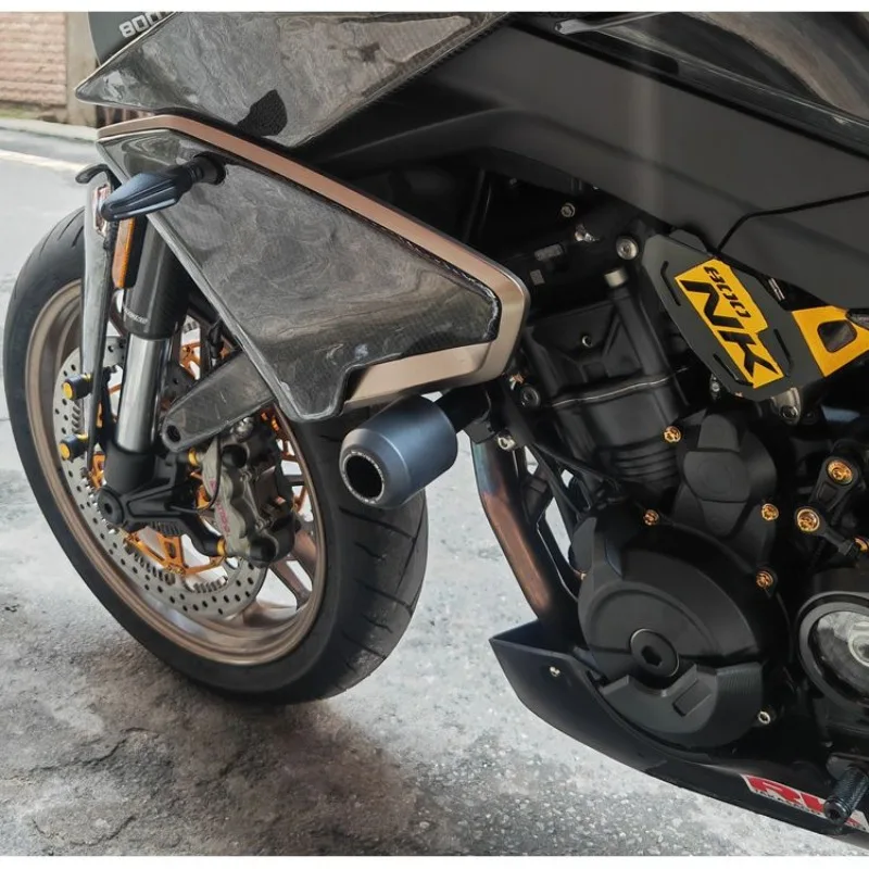 For CFMOTO 800NK NK800 Motorcycle Anti-Fall Ball Modified Body Bumper Anti-Fall Rod Engine Protection Rod Accessories