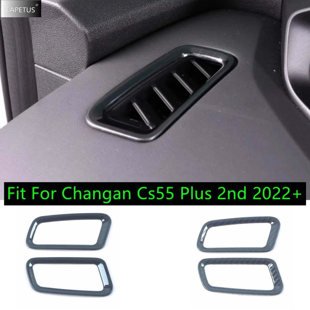 Fit For Changan Cs55 Plus 2022 2023 2024 2nd Car A Pillar Air AC Conditioning Outlet Frame Decor Stickers Cover Trim Accessories