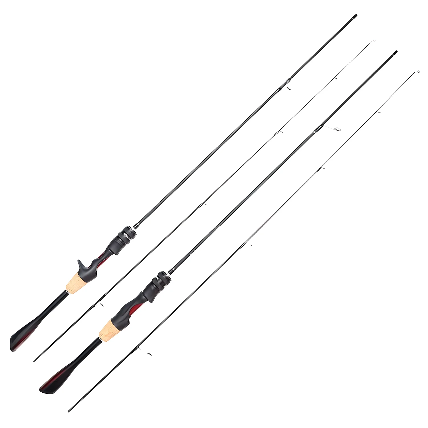 Caña spinning ultraligera fibra carbono UL – lubina, trucha y carpa - imagen 5