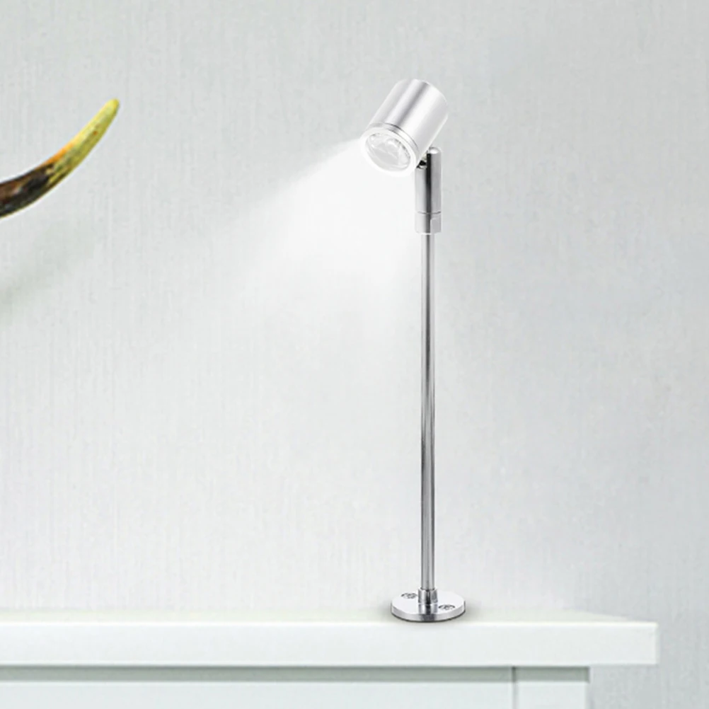 LED Cabinet Spotlight Small Mini Standing Rotatable Jewelry Display Case Indoor Adjustable Spot Lights Indoor