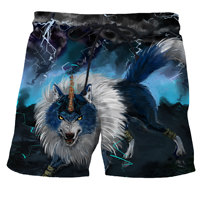 New 3D Print Animal Wolf Clothing Fashion Men Women Shorts Plus Size S-7XL Streetwear Pants Cargo Shorts Men Basketball Summer