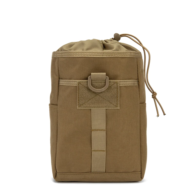 Molle Dump Pouch, multifunktionale Magazintasche mit Kordelzug, kompakte faltbare Dump Pouch Hüfttasche, Outdoor-Sporttasche für den Außenbereich