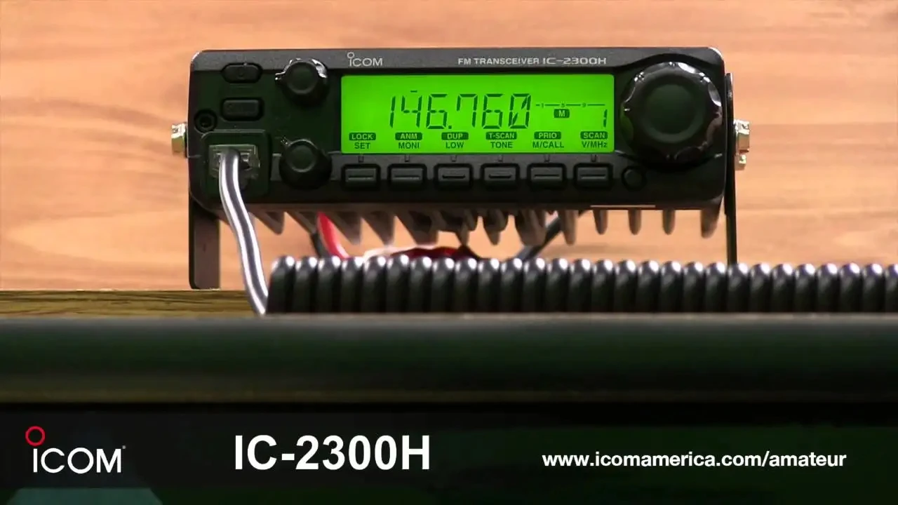 Ic-2300h Car Radio, Ic-2300h Fm Transceiver Vhf Marine Radio Mobile Radio 65w Station Over 10km