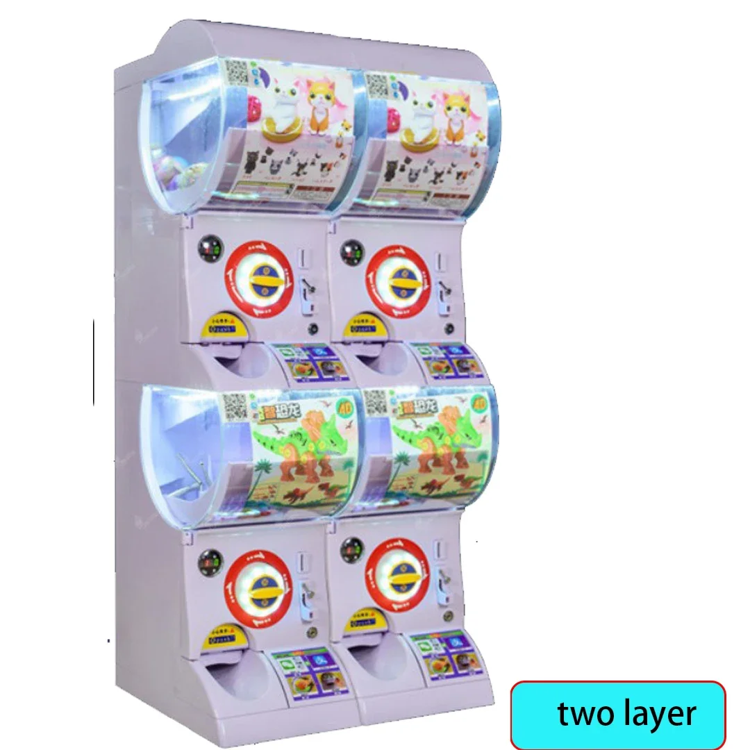 Single Tier 75mm Multiple Colour Mini Capsule Toy Vending Machine Gashapon Capsule Toys Claw Machine electric gashapon