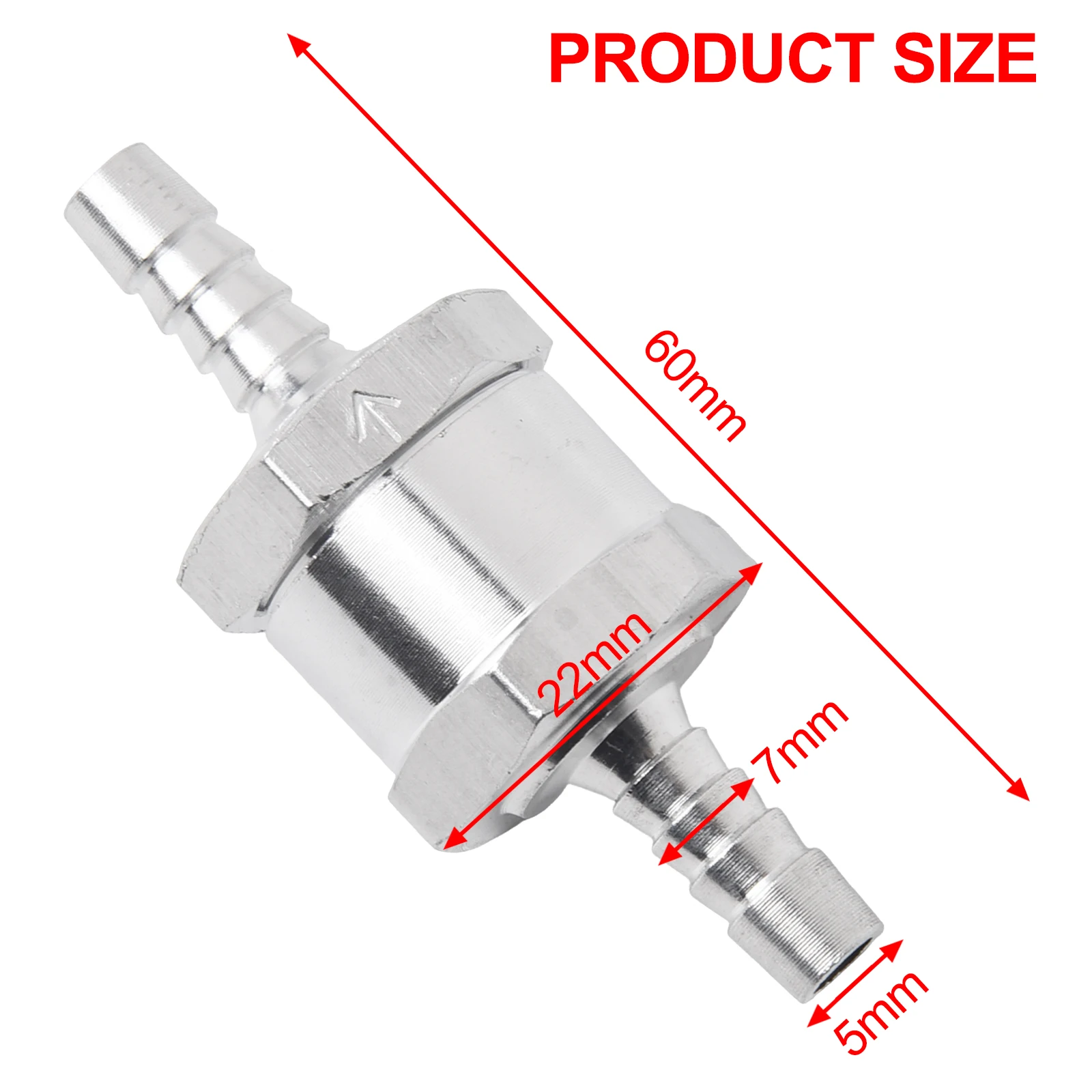 Valve Non-return Valve Automobile High Temperature Resistant Non-return Valve Aluminum Alloy For Galley Pumps Brand New
