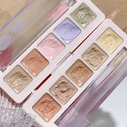 5 Colors Corrector Palette Color Correcting Concealer Conceals Blemishes Palett Highlighter Circles Contouring Dark Face X7O1