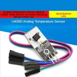 Analog Temperature Sensor Module LM35D LM35 Module Electronic Building Blocks Smart Car