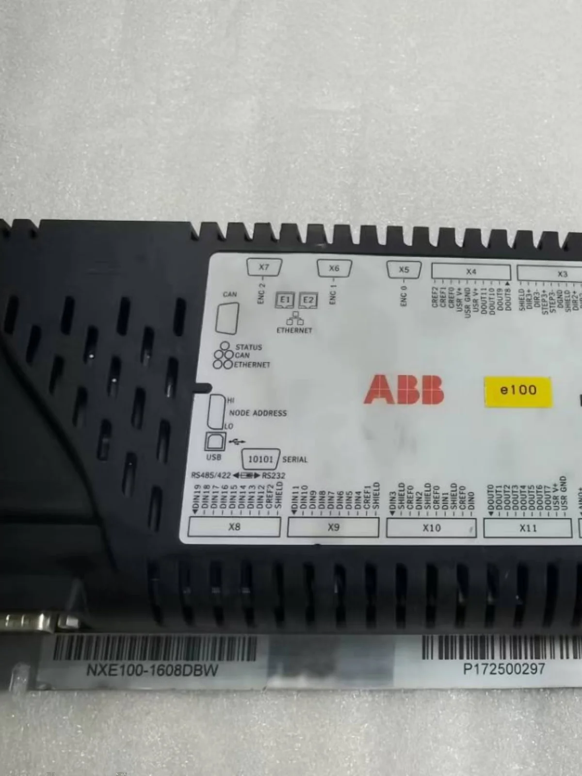 

Контроллер движения ABB NXE100-1608DBW Оригинальный точечный выход 3AXD 50000032678