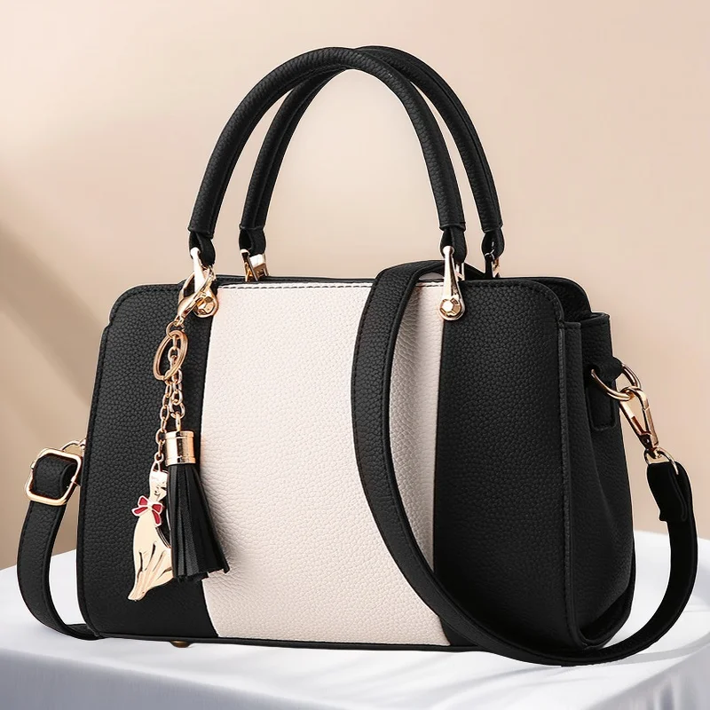 Bolsa Ombro Feminina 2025 Luxo Quadrada - close-up view