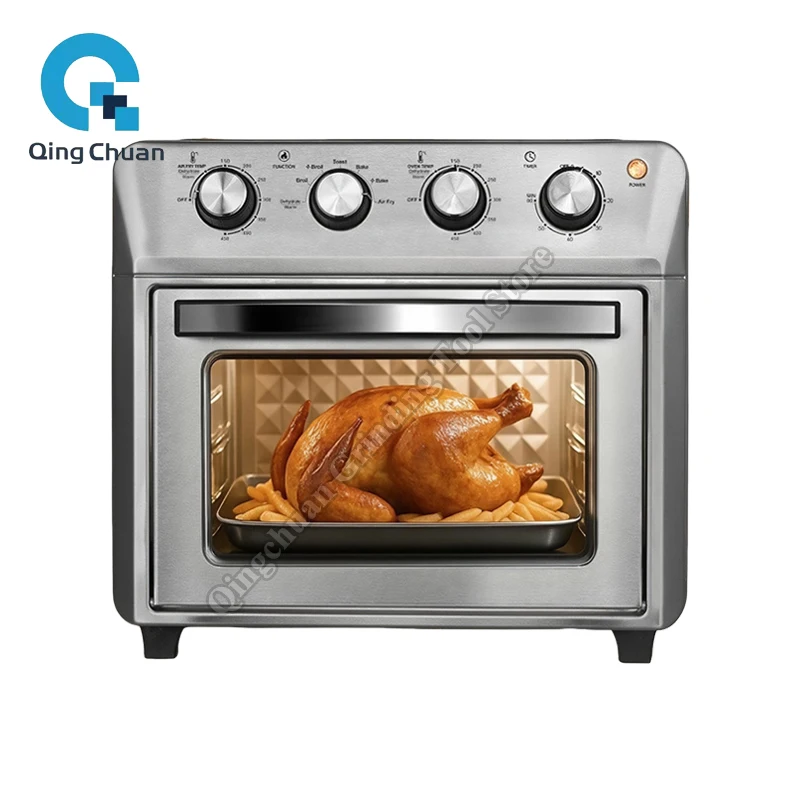 

Air Fryer 26L Large Capacity Electric Fryer Oven Without Oil Visible Window Household Kitchen Equipment Air Fryer Oven