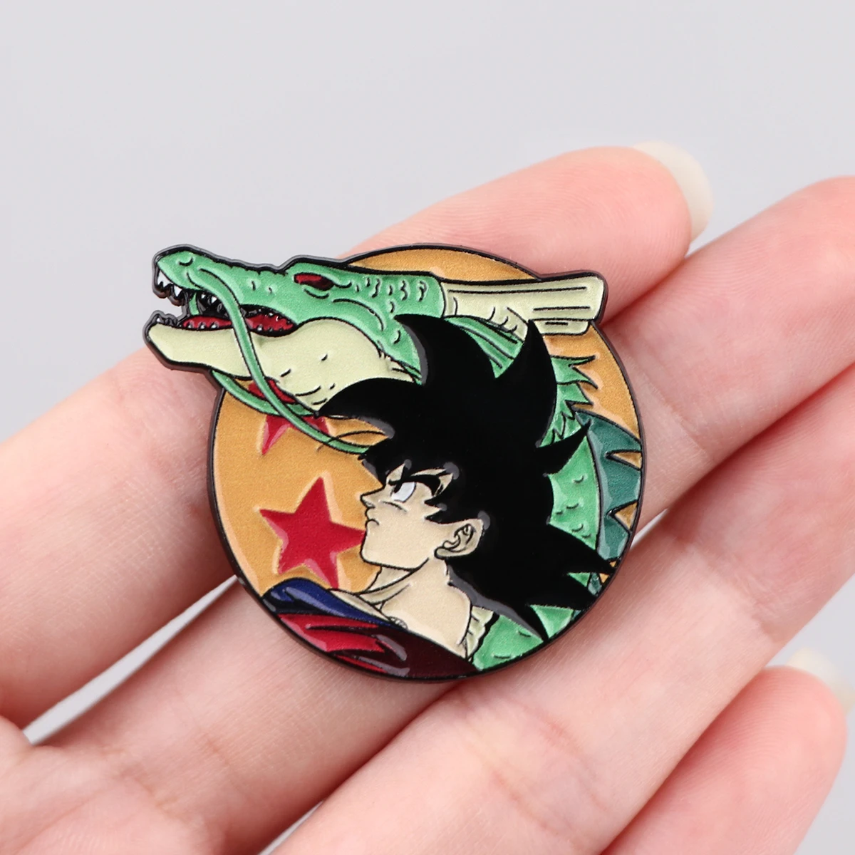 80\'s Classic Japanese Anime Dragon Men Women\'s Brooches Lapel Pins for Backpack Decorative Enamel Pin Badges Accessories