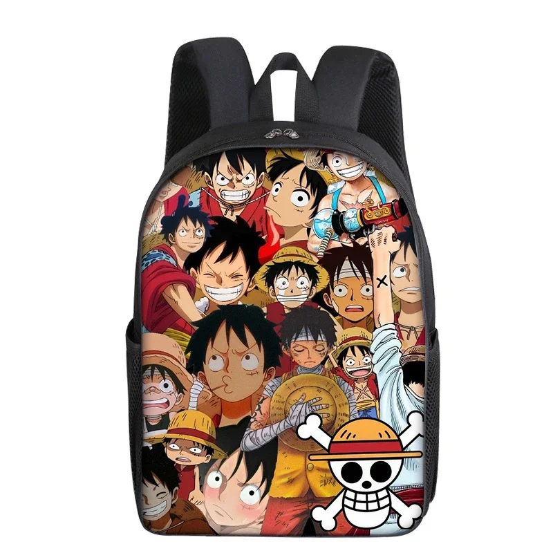 One Piece Luffy SchoolBag Primary School Bookbag Large-capacity Kid Backpack Boy Knapsack Highquality Backpack Laptop Bag Gift