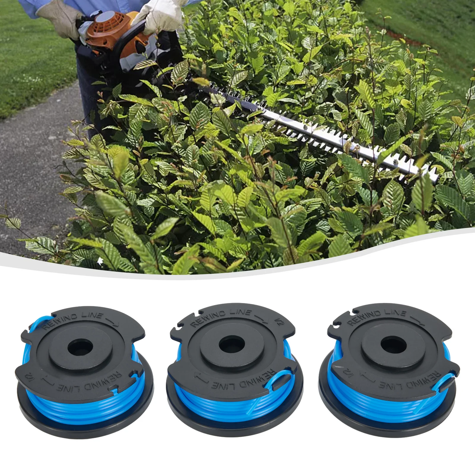 For LTR 18 Degree Lawn Trimmer Replacement Line Spools for For LTR Battery 18 25 Set EU GB and 18 30 Set EU GB 2.444-014.0