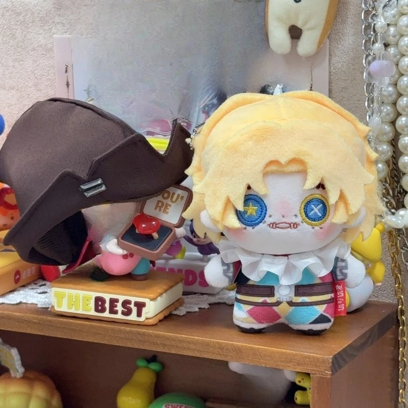 10cm Anime Game Identity V Cotton Doll Acrobat Kawaii Cosplay Props Mike Morton Cartoon Mini Soft Plushies Toy Figures Fans Gift