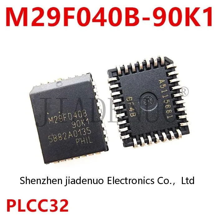 

(5-10 шт.) 100% новая модель памяти M29F040B PLCC28