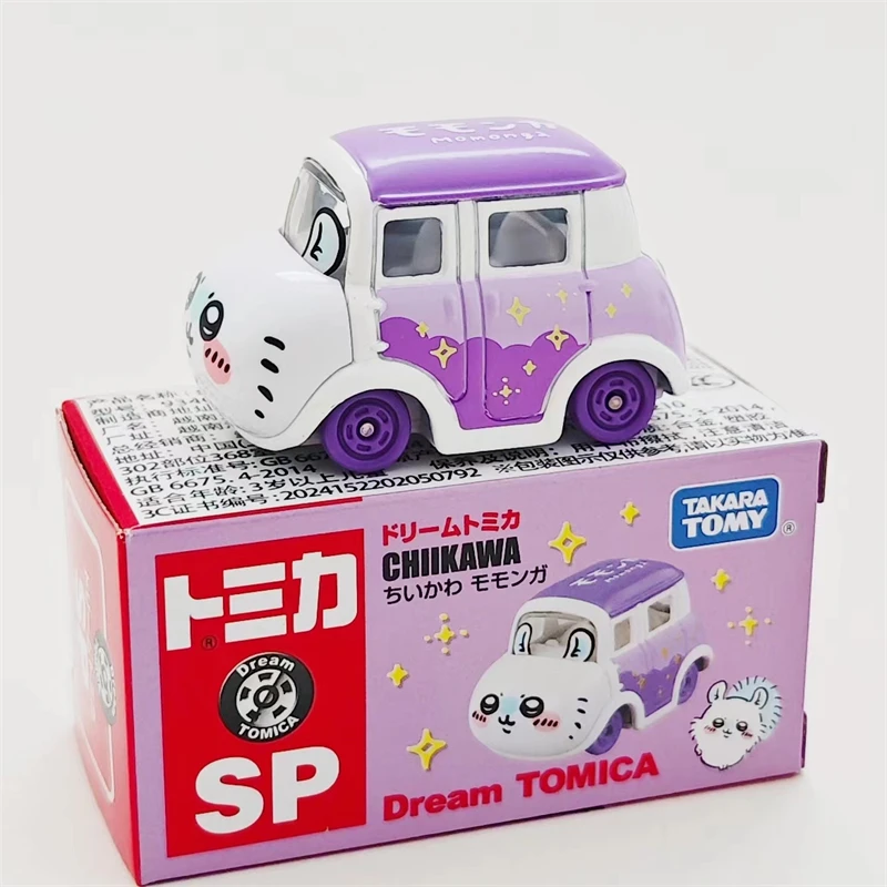 TAKARA TOMY Tomica Chiikawa Hachiware Usagi ของเล่นโลหะผสมยานยนต์โลหะ Diecast รุ่นของขวัญเด็ก