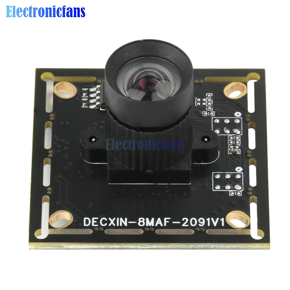 IMX179 Camera Module 8M Fixed Focus HD Industrial Camera without Driver with USB Adaptor 78 Degree 100 Degree