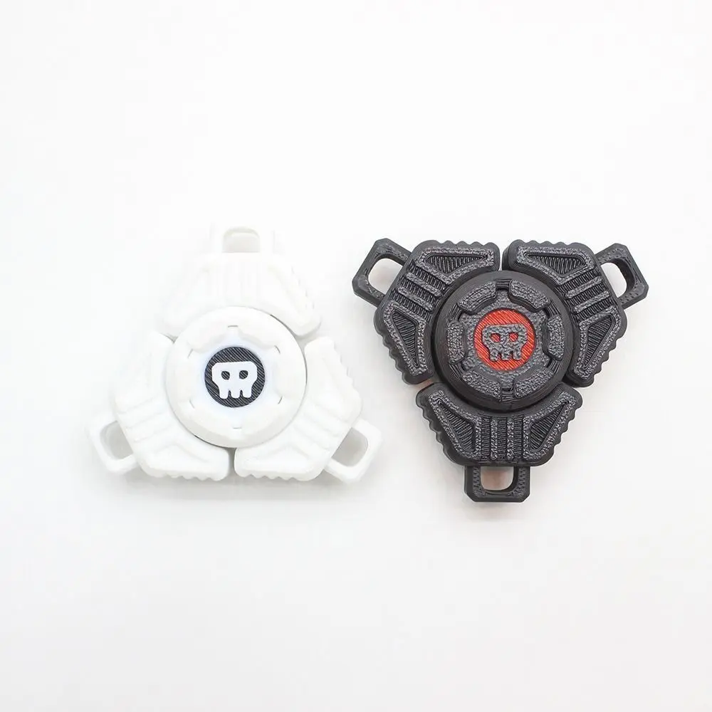 プラスチック製3Dプリントフィジェットスピナースライダーコンボ回転指先ジャイロおもちゃ指先無抵抗3Dジャイロスコープ
