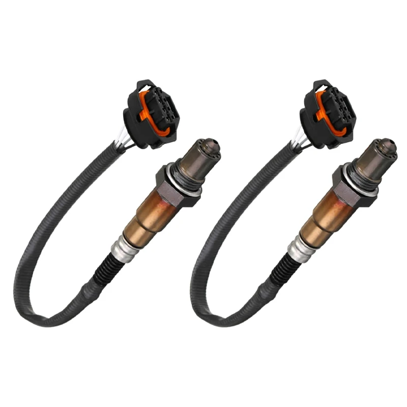 2Pcs O2 Oxygen Sensor 4 Wire For Holden Commodore V6 3.6L VZ VE LE0 0258006743 92210450