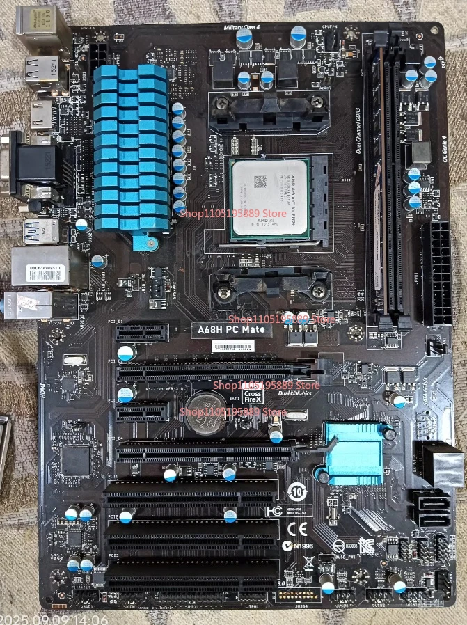 

Материнская плата MSI A68H PC MATE FM2 + DDR3