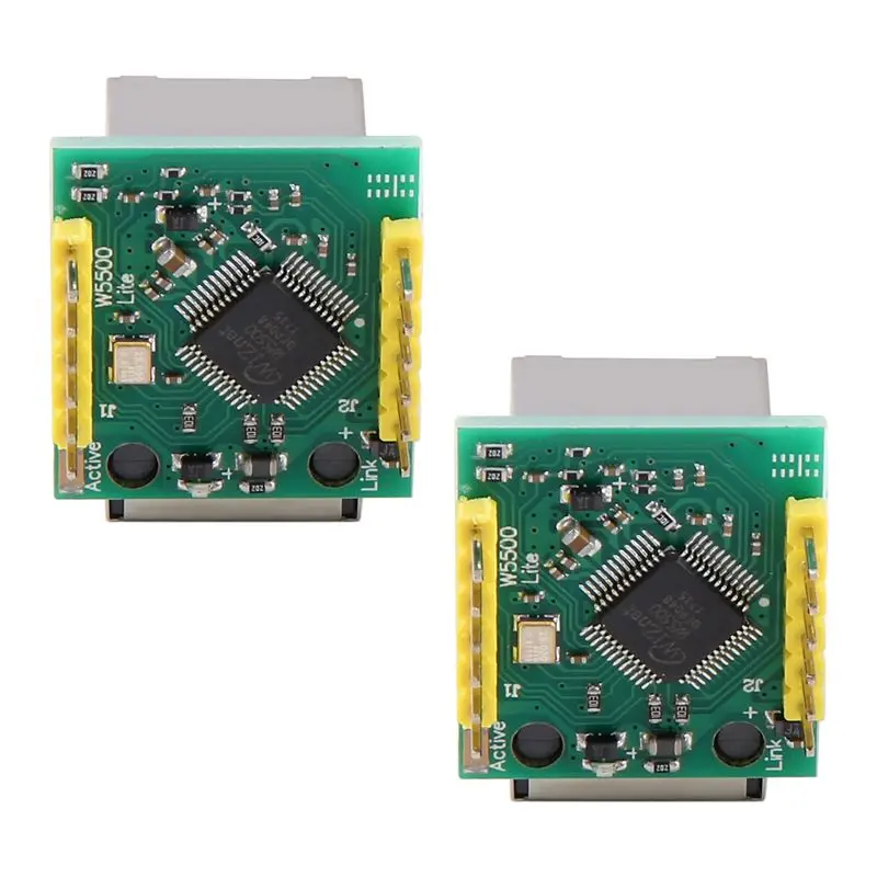AB25-2PCS/LOT USR-ES1 W5500 Chip New SPI To LAN/ Ethernet Converter TCP/IP Mod Module