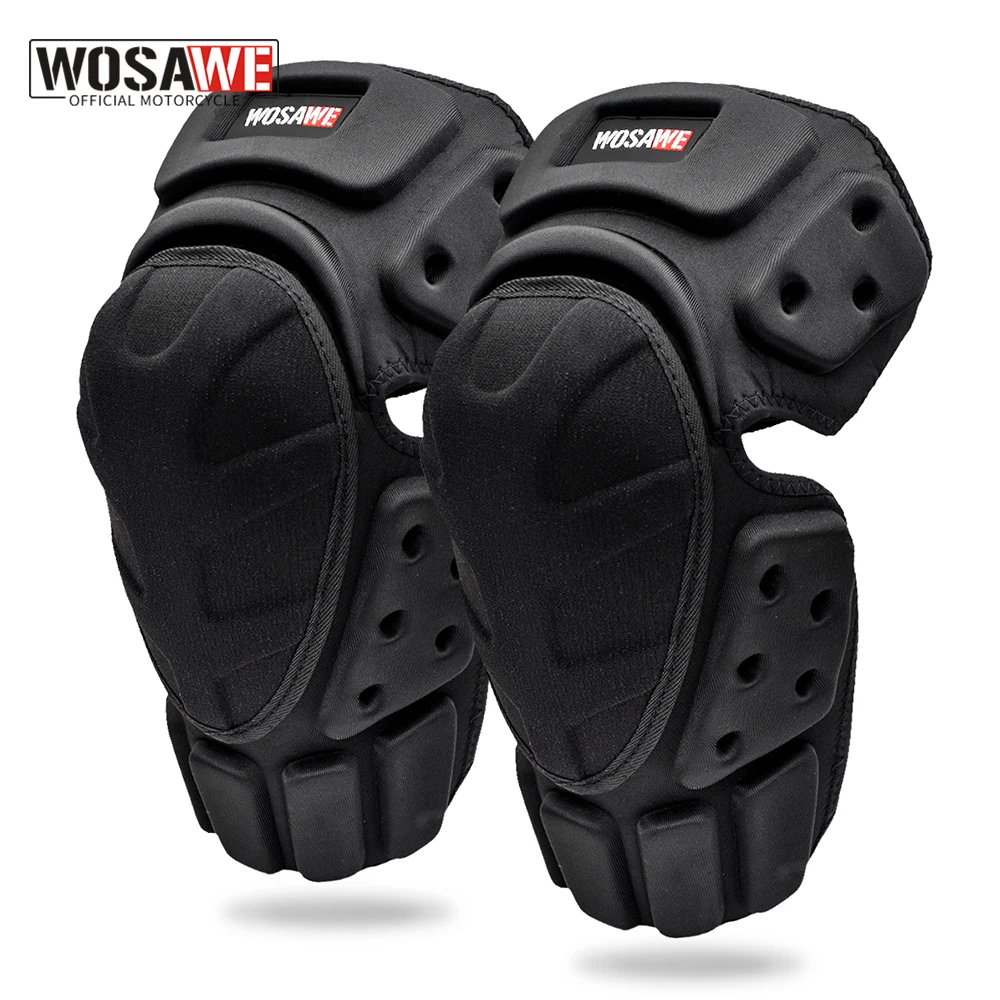 WOSAWE Adult Knee Elbow Pads Guards Braces Safety Skateboard Ski Motocross Motorcycle Knee Protector Support Protection Sports