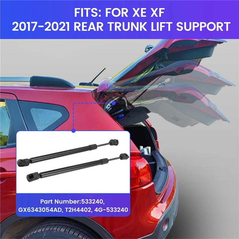 

A80X-T2H4402 GX6343054AD 4G-533240 For Jaguar XE XF 2017-2021 Rear Trunk Lift Support