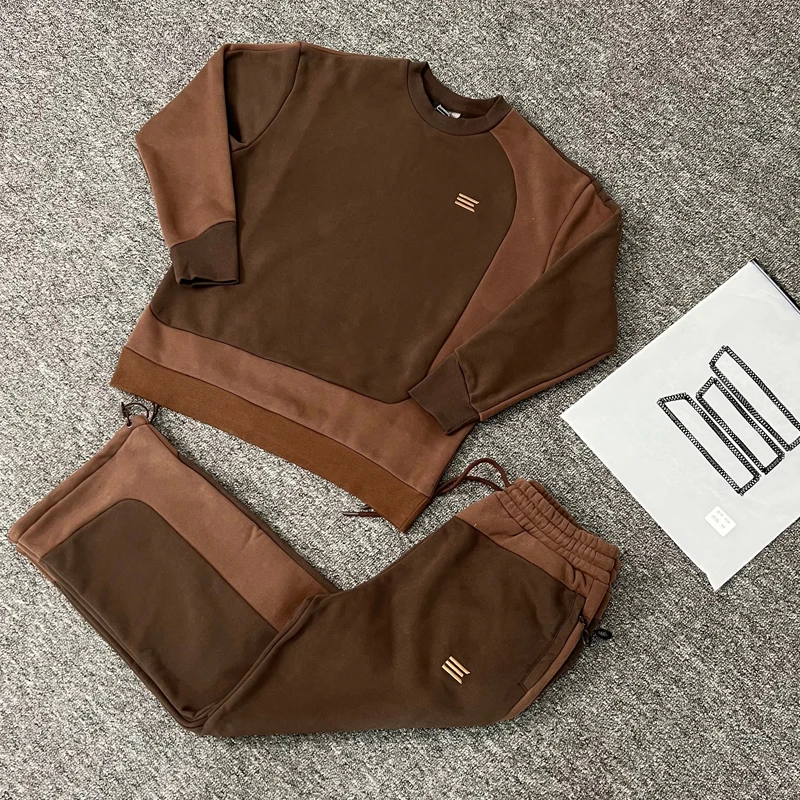 Kroen Sweatpants اليومية فضفاضة الرجعية الشارع الهيب هوب التطريز المرقعة الرباط سراويل تقليدية الرجال النساء السراويل #6