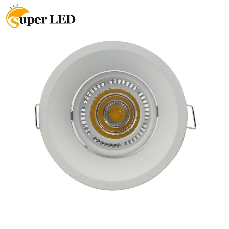 

Aluminum Alloy Down Light Housing Holder for GU10 MR16 Lamp Bulb Cut Out 85mm Fixture Frame