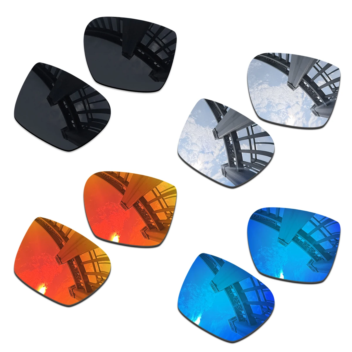 

100% UV Protection POLARIZED Replacement Lenses for Oakley Futurity Sun OO9482 Sunglasses Anti-Scratch