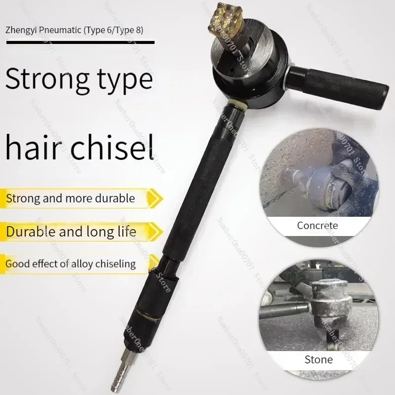 New Pneumatic Hammer Handheld Chiseling Machine For Concrete Cement Bridge Stone, Hemp Chiseling Hammer Machine