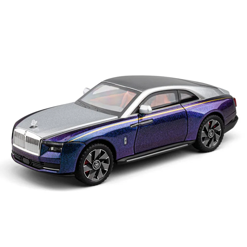 

1:24 Spectre Alloy Car Model Diecast Metal Toy Car Model Simulation Sound and Light Collection Toys Thanksgiving Day Gifts