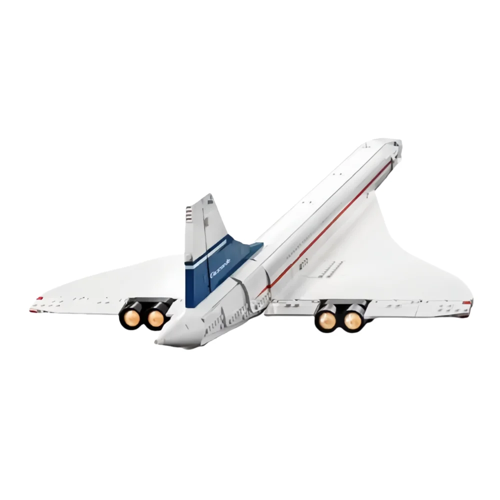 MOC 10318 ايرباص كونكورد بناء عدة الأسرع من الصوت طائرة الفضاء المكوك نموذج لعبة تعليمية للأطفال هدايا عيد الميلاد