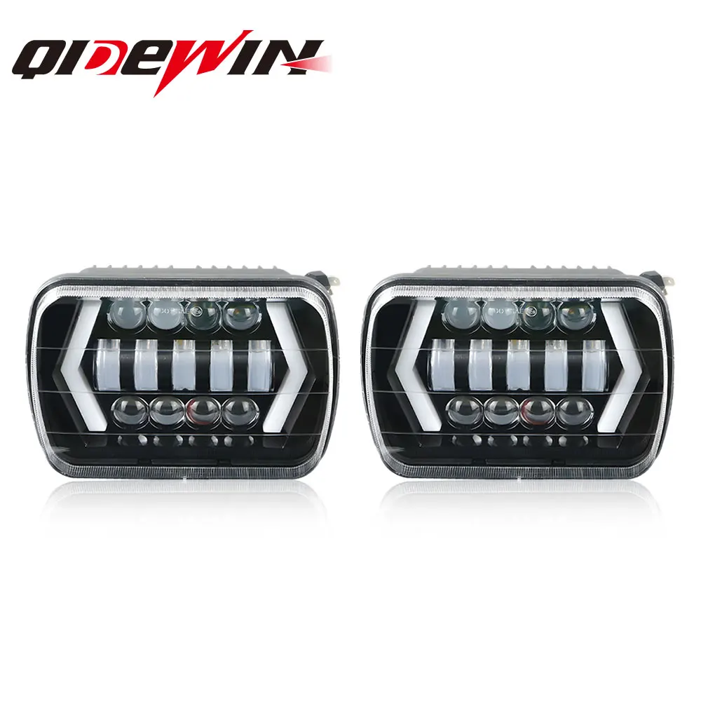 

100W 7Inch Work Light LED Car Headlight High/Low Turn Signal for Jeep Wrangler Car Headlight Driving Light Headlight Off Road