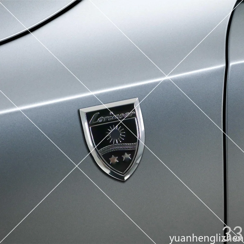 Car Metal Shield Logo Emblem For Lorinser Mercedes Benz LS560MX Maybach S V G Class GLS GLE CLS AMG GT S450 G63 car Accessories - view 3