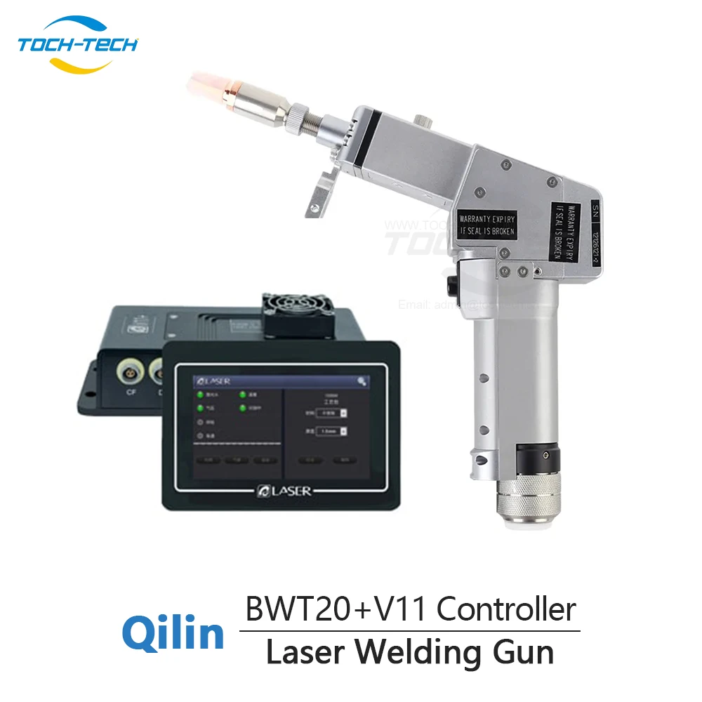 BWT20 2000W Fiber Laser Welder with Double Wobble Three-in-one Handheld Laser Welding Head